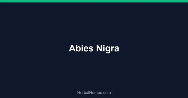 Abies Nigra