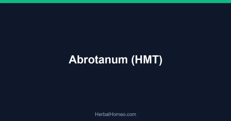 Abrotanum (HMT)