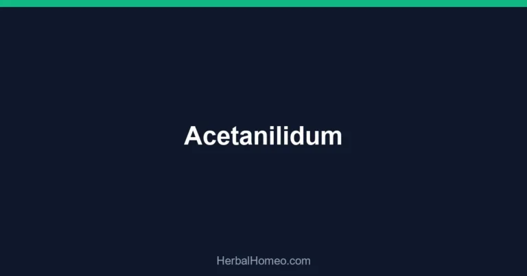 Acetanilidum