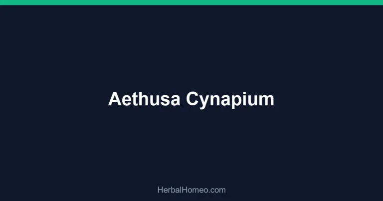 Aethusa Cynapium