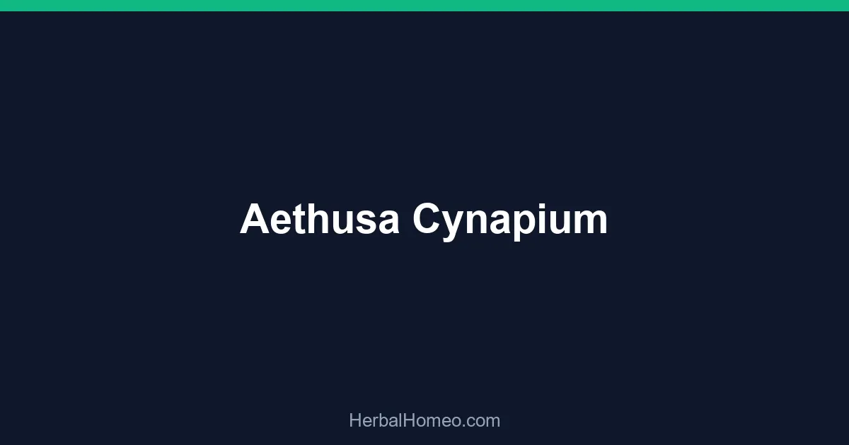 Aethusa Cynapium