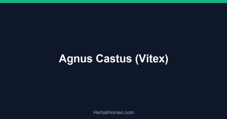 Agnus Castus (Vitex)