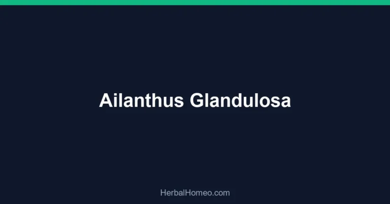 Ailanthus Glandulosa