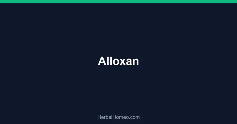 Alloxan