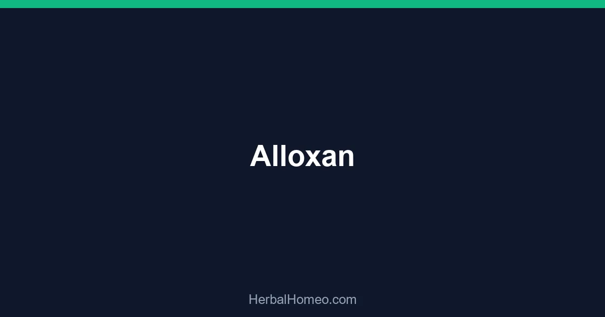 Alloxan