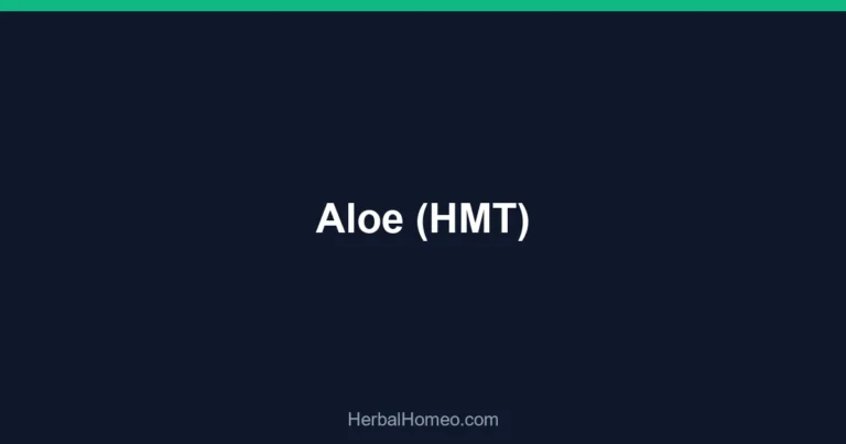 Aloe (HMT)