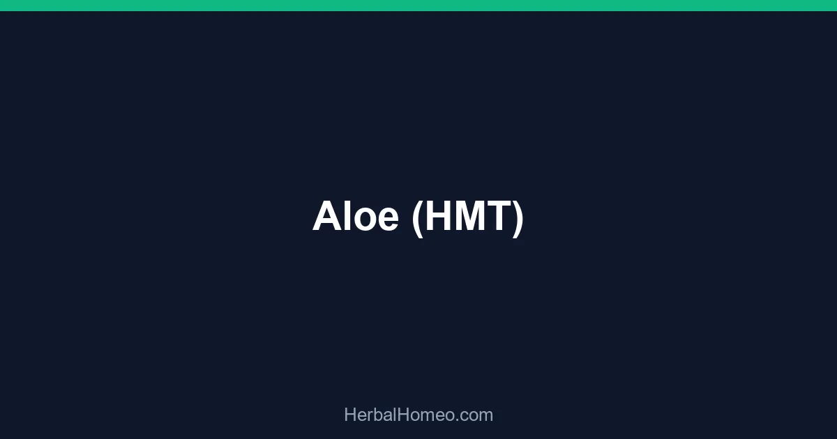 Aloe (HMT)
