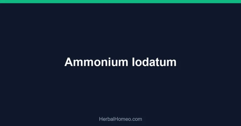Ammonium Iodatum