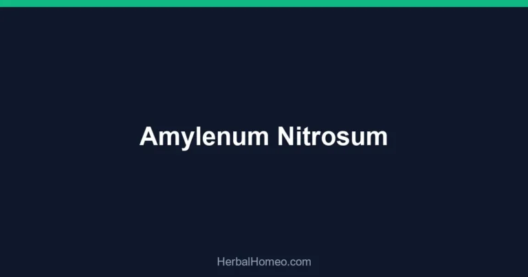 Amylenum Nitrosum