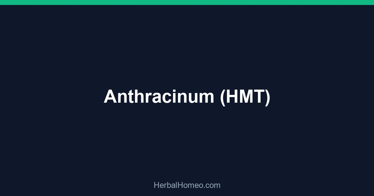 Anthracinum (HMT)