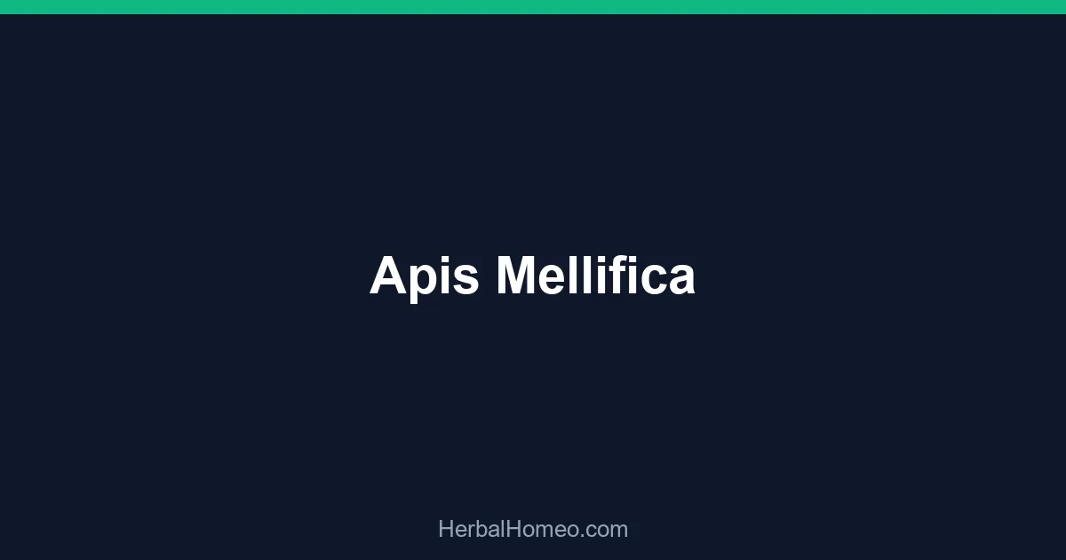 Apis Mellifica