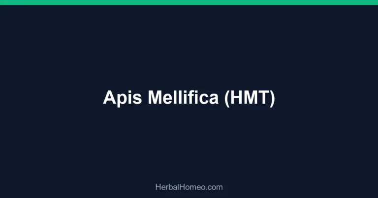 Apis Mellifica (HMT)
