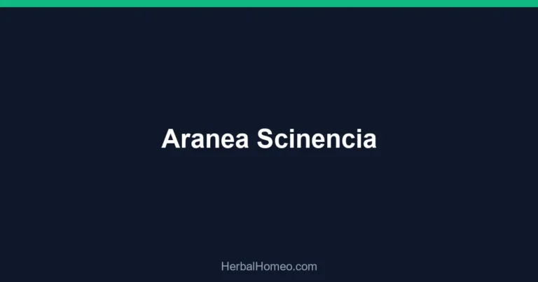 Aranea Scinencia