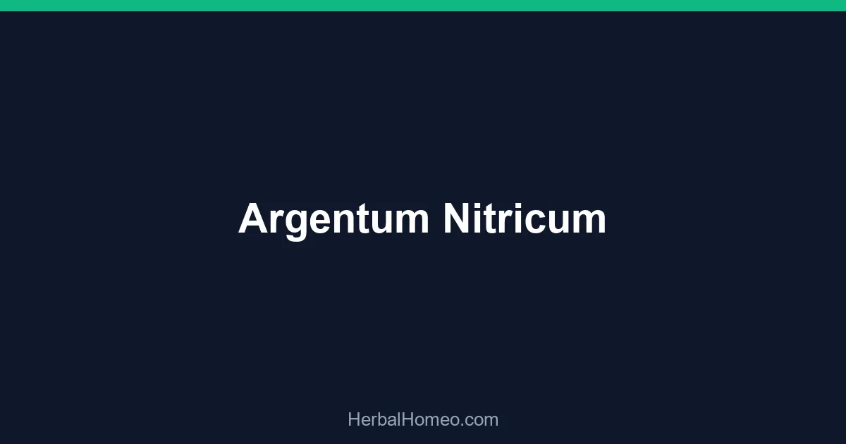 Argentum Nitricum