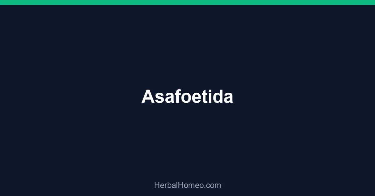 Asafoetida