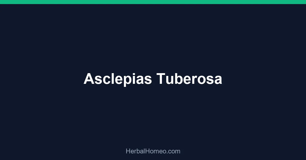 Asclepias Tuberosa