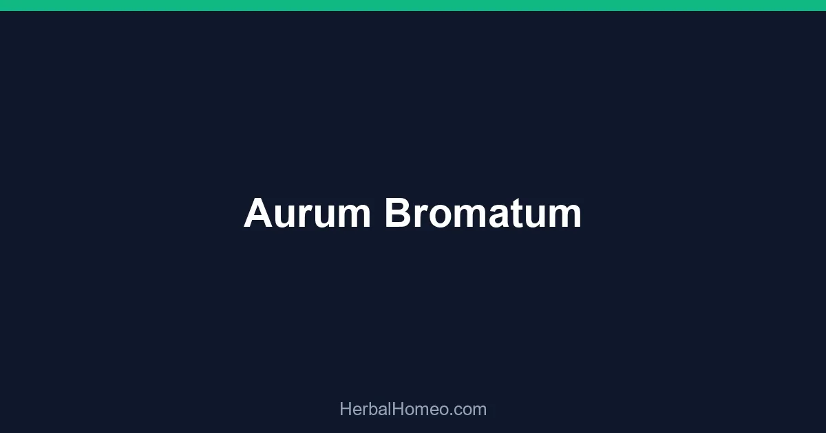 Aurum Bromatum