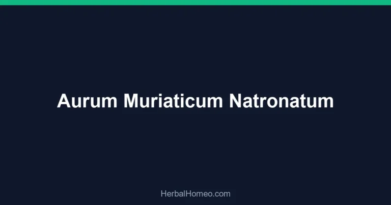 Aurum Muriaticum Natronatum