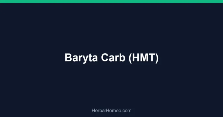 Baryta Carb (HMT)