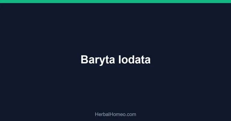 Baryta Iodata