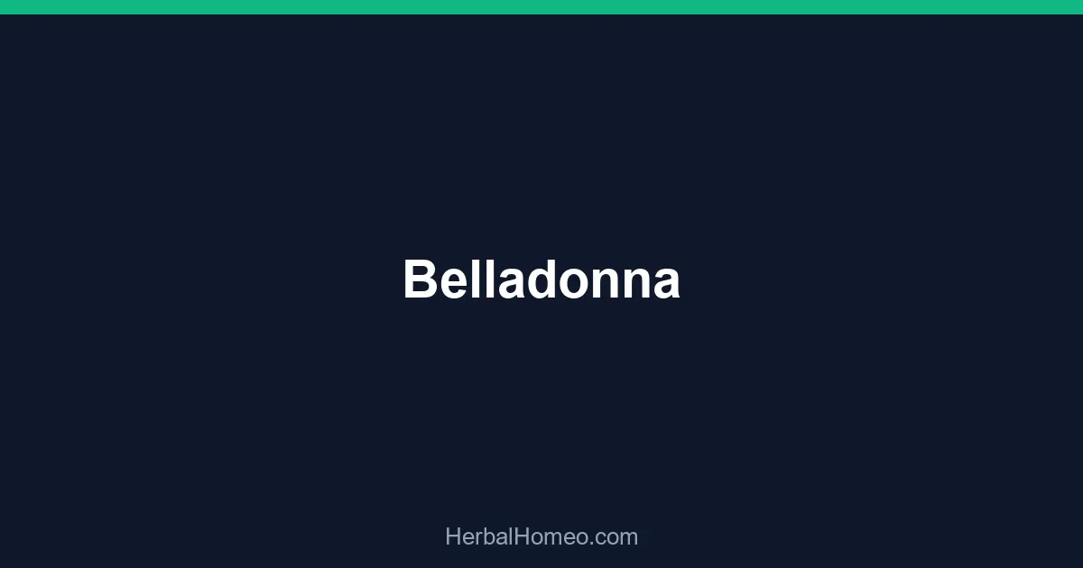 Belladonna
