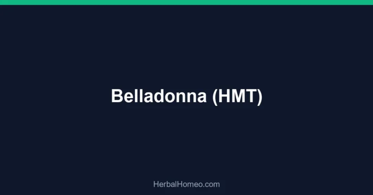 Belladonna (HMT)