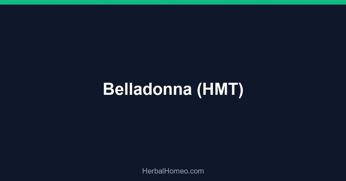 Belladonna (HMT)