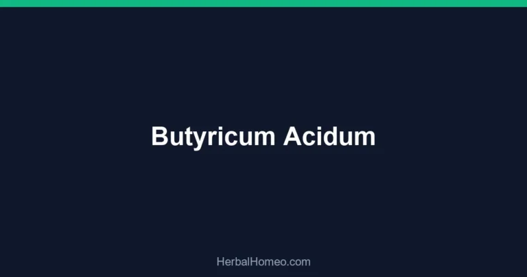 Butyricum Acidum