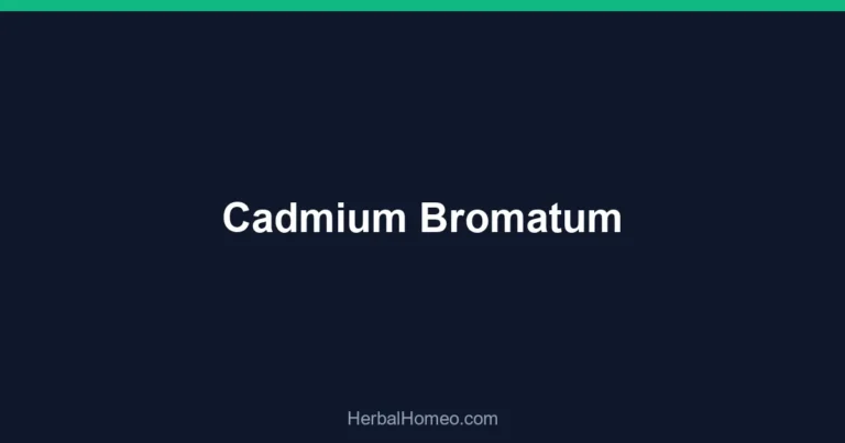Cadmium Bromatum