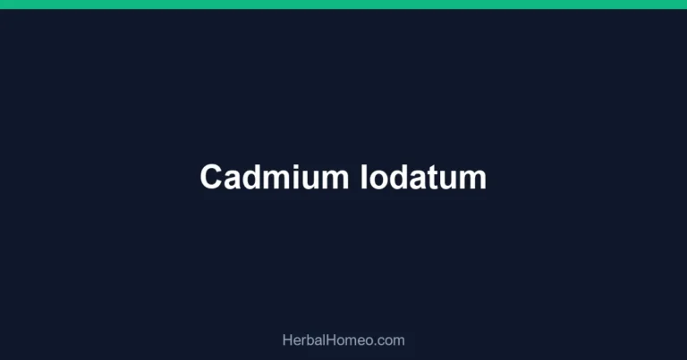 Cadmium Iodatum