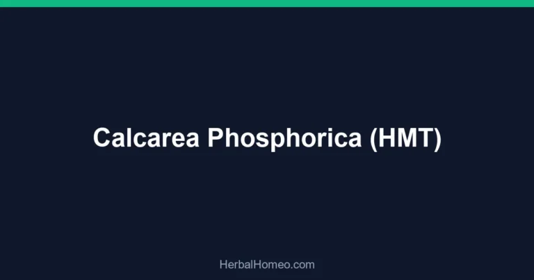 Calcarea Phosphorica (HMT)