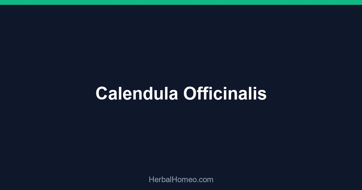 Calendula Officinalis