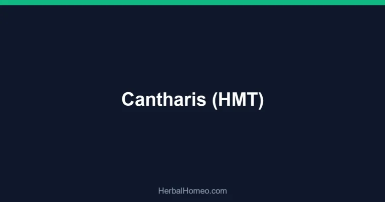 Cantharis (HMT)