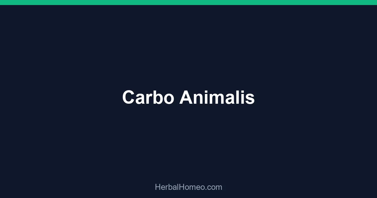 Carbo Animalis