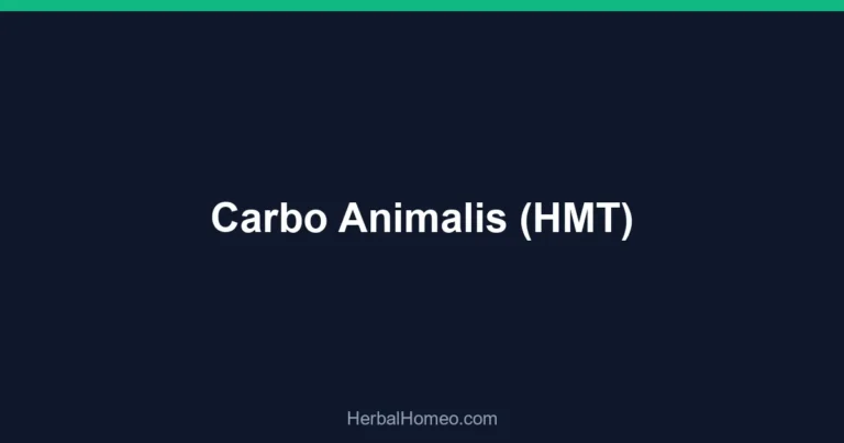 Carbo Animalis (HMT)
