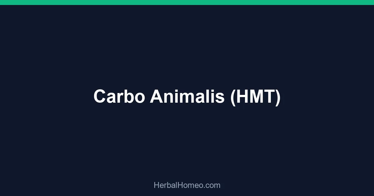 Carbo Animalis (HMT)