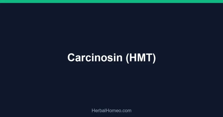 Carcinosin (HMT)