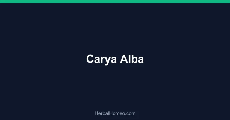 Carya Alba