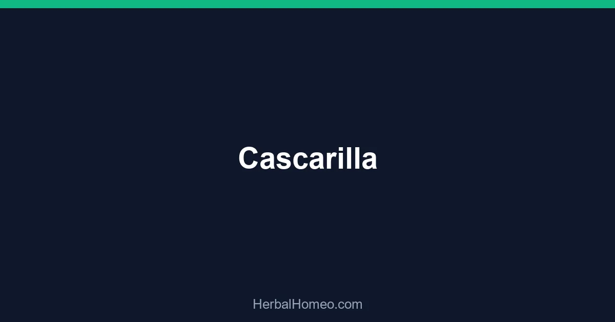 Cascarilla