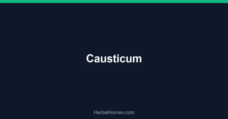 Causticum