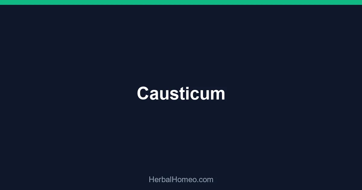 Causticum