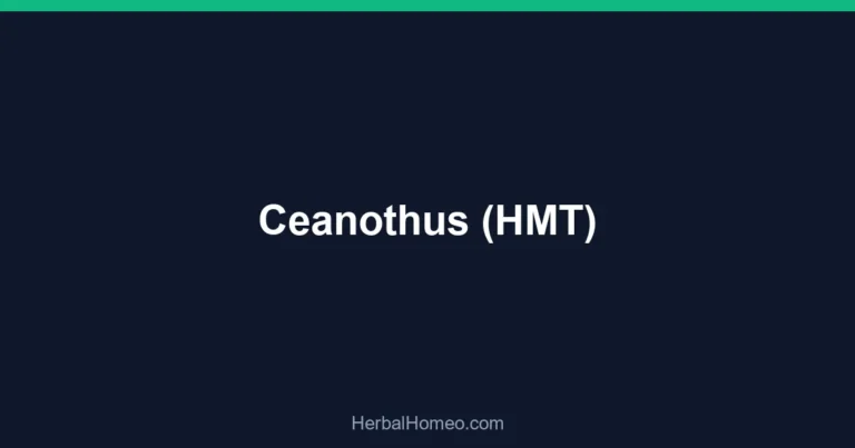 Ceanothus (HMT)