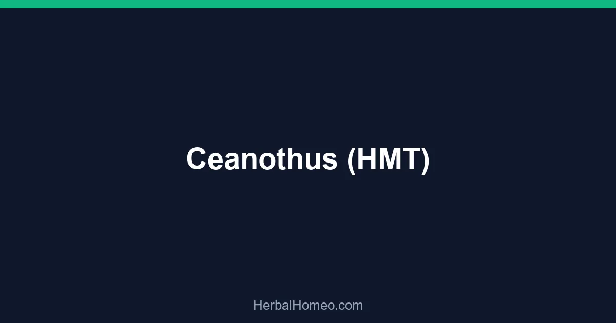 Ceanothus (HMT)