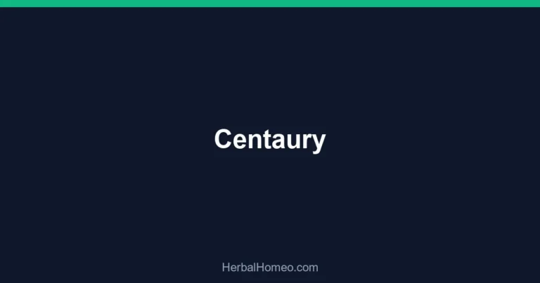 Centaury