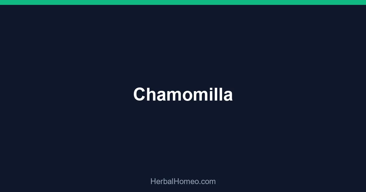 Chamomilla