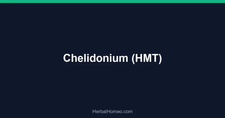 Chelidonium (HMT)