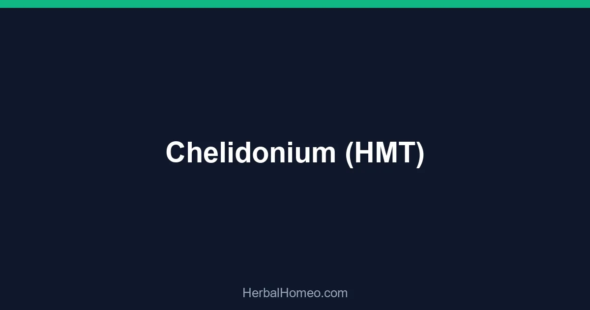 Chelidonium (HMT)