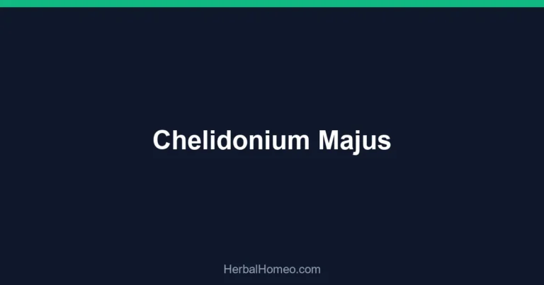 Chelidonium Majus