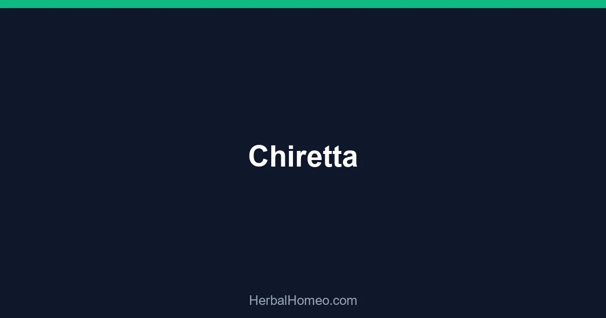 Chiretta