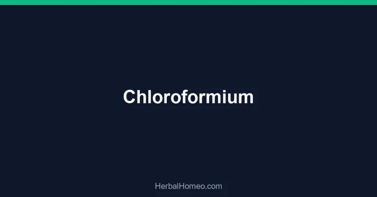 Chloroformium